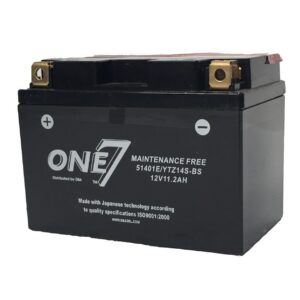 BATTERIA MOTO ERMETICA ONE7 - 51401E - YTZ14S-BS