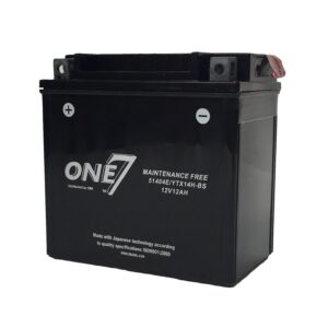 BATTERIA MOTO ERMETICA ONE7 - 51404E - YTX14H-BS
